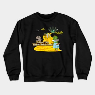 Follow The Yellow Brick Toad Crewneck Sweatshirt